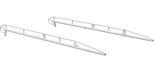 78003 – HOLMAN Ladder Rack Side Rail, Requires Holman Pro II Rack White Steel